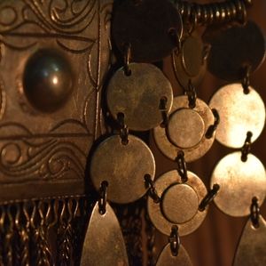 Aged Brass 19" Necklace